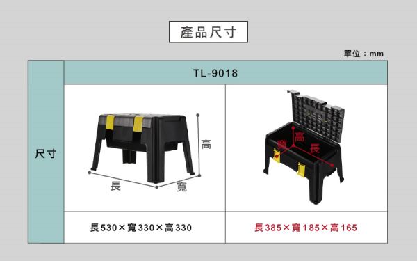 三合一多功能工具椅(TL90181)