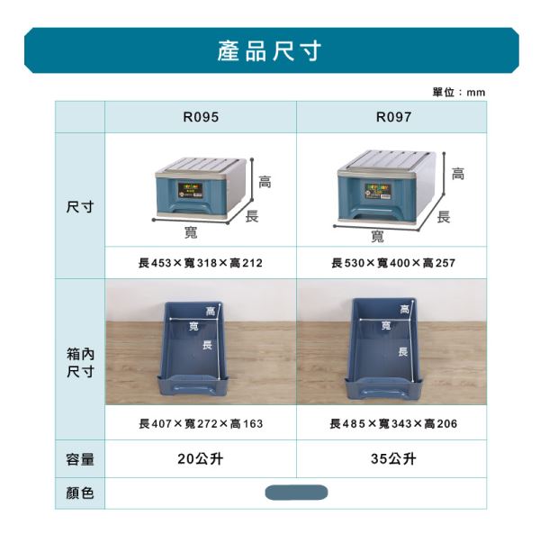 彩虹抽屜整理箱尺寸