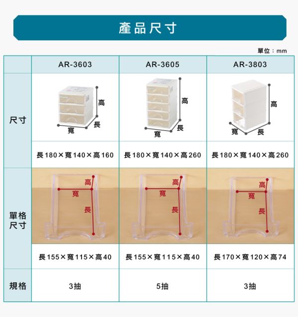 彩集收納盒(AR)尺寸