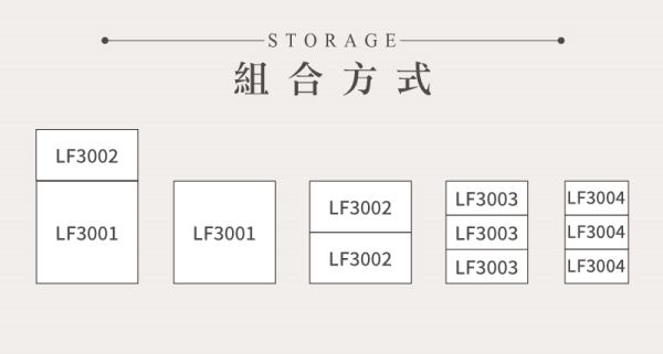 Fine隔板整理盒-小(LF300)組合