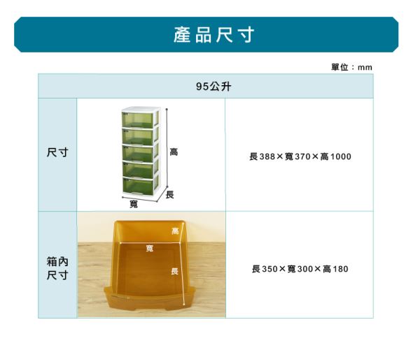 Nice五層置物櫃(AU)尺寸